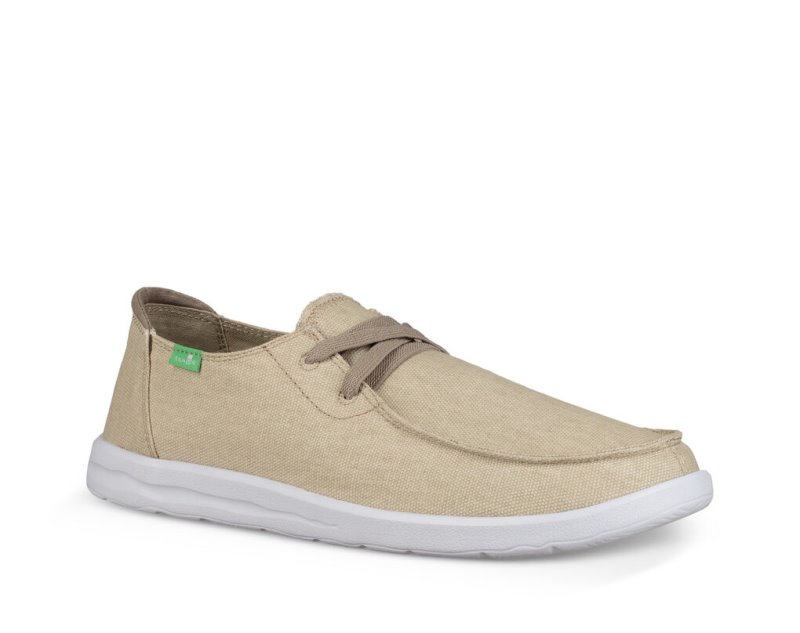 Sanuk Shaka Men's Shoes Khaki | Canada 235SGL